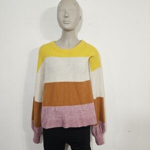 Madewell Yellow Knit Sweater